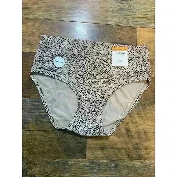 Alfani Core Panty Tabl Ultra Soft Panties Womens Size S Cheetah Animal Print NWT - Picture 2 of 5